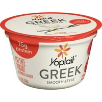 Yoplait грчки јогурт, 15g протеини, малина од јагода 5. мл
