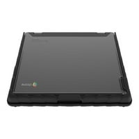 Gumdrop DropTech - лаптоп школка случај-солиден-црна, транспарентен