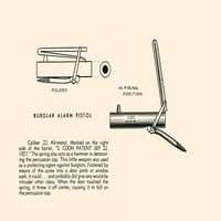 Илустрирана страница од книга за историјата на пиштолите. Постер Печатење од непознат