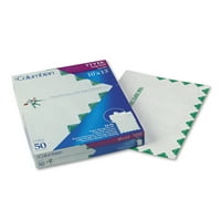Колумбиски коверти на каталогот на Колумбија Тајвек, прва класа, 13, бела, 50 кутија