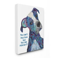 Stuple Industries Можете да ја спасите loveубовната фраза шарено куче за миленичиња дизајнирано од Лиза Моралес