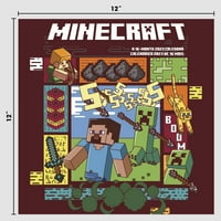 Trends International Calendarиден календар на Minecraft