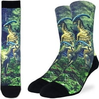 Чорапи - Чорап Со Среќа-Машко Активно Вклопување-Диносаурус Со Патка 4165