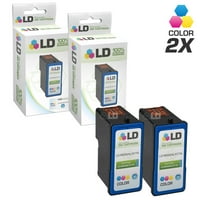 Повторно воспоставени од производот Lexmark 37XL 18C 2pk високи касети во боја за Lexmark X3650, X4650, X5650, X5650ES, X6650,