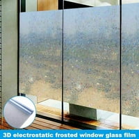 Stamens Privacy Window Glass Filmer налепница против статичка статичка електрична енергија замрзнато самолепливо виножито