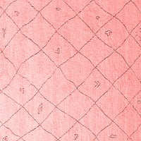 Ахгли компанија во затворен правоаголник Цврсти црвени модерни килими, 8 '10'