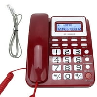 Телефонски, удобни копчиња за текстура Абс уво отпорни телефони повикувач за дома црвено
