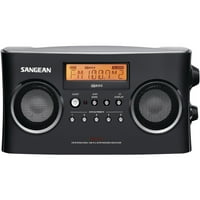 Sangean® PR-D5-BK Digitl Преносен стерео приемник со AM FM радио