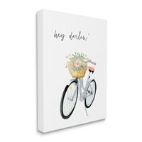 СТУПЕЛ ИНДУСТРИИ ХЕЈ Дарлин 'Фраза Сина рачка велосипед Цветна корпа, 40, дизајнирана од портфолио на Догвуд