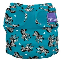 Bambino Mio, Cover со пелена на крпа од миософт, преминување на зебра, големина (
