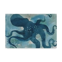 Трговска марка ликовна уметност „Октопод вода боја 3“ платно уметност од Мариета Коен уметност и дизајн