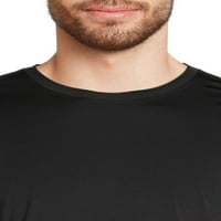Активна маица за мажи и големи мажи со кратки ракави, до големина 5xl