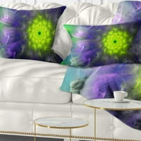 DesignArt Неверојатен танц на егзотични ливчиња - перница за цвеќиња - 16x16