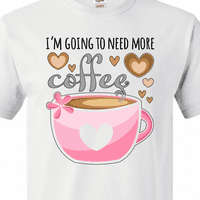 Инктастично ќе ми треба повеќе кафе со симпатична маица со розова кафе чаша