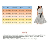 Miayilima летни официјални фустани за жени женски гроздобер фустани за печатење кратки ракави занишани фустани со голем замав