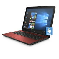 Обновен HP 15-bs244wm 15.6 Лаптоп Со Екран На Допир, Pentium N 4GB RAM МЕМОРИЈА 500GB HDD Победа Црвено Црвено