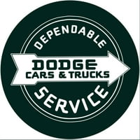 Dodge Swivel Bar столче со грб, Dodge Service