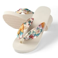 Flенски саки цветни клин -сандали од сандали