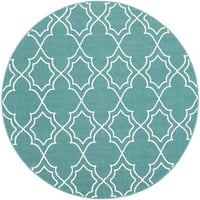 Уметнички ткајачи Алфреско Трелис област килим, задебеница, 7'3 круг