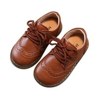 Микилон дете за бебиња момчиња момчиња случајни чевли од кожа од кожа од грашок чевли за момчиња за момчиња 12- месечни летни