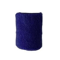 Уникатни поволни цени темно сина памучна крпа за спортски рачен рачен зглоб на зглобот