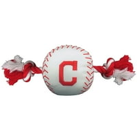 Миленичиња Прва MLB Cleveland Индијанци најлон бејзбол јаже играчка играчка, лиценцирана од MLB, тешка и трајна играчка