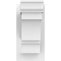 7 W 14 D 14 H BALBOA Architectural одделение PVC Outlooker со традиционални краеви