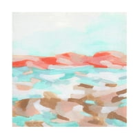 Јуни Ерика Вес „Корал крајбрежје I“ платно уметност