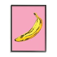 Ziwei li banana розова поп тропска забава минимално овошје 11 14 Рамка за сликање уметнички отпечатоци
