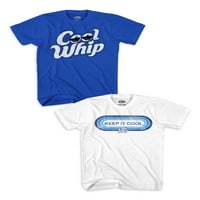 Kraft Keep It Cool Cool Boys Boys Christ Graphic T-Shirt, 2-пакет, големини 4-18