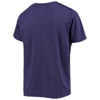 Младинска исцедена пурпурна маица за лого на Балтимор Равенс