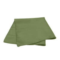 Крајна Текстилна Полиестерска Ткаенина Салфетки За Вечера Армија Зелена