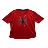 Графичка маица и шорцеви од Spiderman Boys, сет на облека со 2 парчиња, големини 4-12