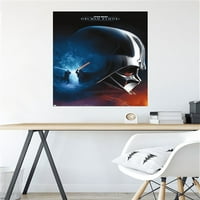Војна на Starвездите: Оби -Ван Кеноби - постер за wallидови на Дарт Вајдер, 22.375 34