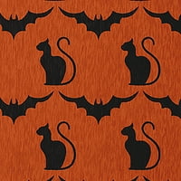 Едноставно мачки мачки и лилјаци Сиена за Ноќта на вештерките Ченил област, 2 '3' '