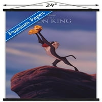 Дизни Кралот Лав-Гордост Рок Ѕид Постер Со Дрвена Магнетна Рамка, 22.375 34