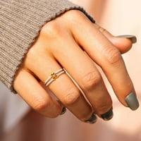 Мишуовоти реативна мода накит дама ангажман прстен љубов прстен слика прстен сет прстен легура големина на прстен за мажи жени