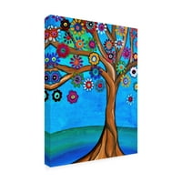 ПРИСАРТИ „Бајанско дрво на животот 1“ платно уметност