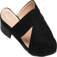 Collectionенска колекција на списанија Giada Mule Black Fau Suede m