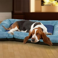 Кревет за кучиња-Кревет За Миленичиња Со Површина За Спиење Шерпа, Мемориска Пена, Дното Што Не Се Лизга и Најлонскиот ВРАТ