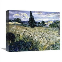 во. Пејзаж Со Уметнички Принт Од Зелена Пченка-Винсент Ван Гог