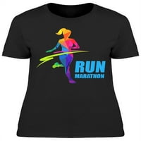 Девојки трчаат маратонски маици жени-Имисија од Шуттеркк, женски X-LARGE