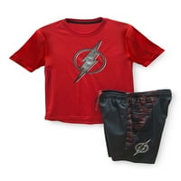 Графичката маица и шорцеви од Flash Boys, големини 4-12