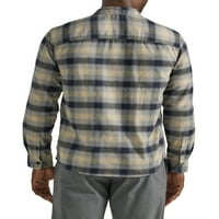 Машка маичка со карирана фланела за машка машка маичка со влага
