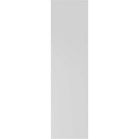 Ekena Millwork 1 8 W 71 H TRUE FIT PVC Три табли се приклучија на одборот-n-batten ролетни w z-bar, бело