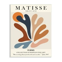 Tuphell Industries Matisse Апстракт отсечени форми Традиционално сликарство 15, дизајнирано од Рос Русева