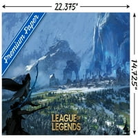 Лига На Легенди - Фрељорд Ѕид Постер, 14.725 22.375