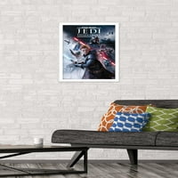 Војна На Ѕвездите: Џедај Паднат Ред-Клучен Уметнички Ѕид Постер, 14.725 22.375